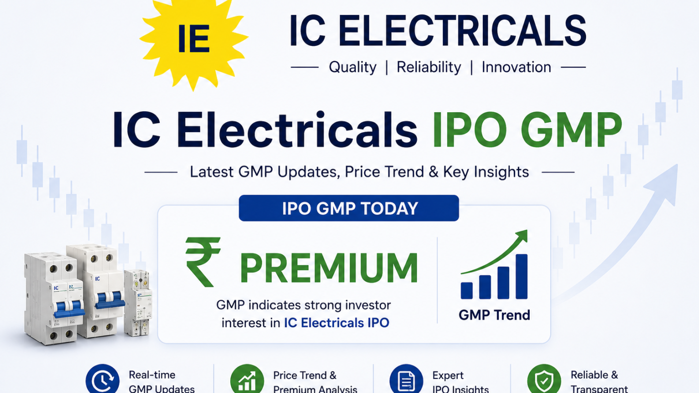 IC Electricals IPO GMP Today and Grey Market Premium Live Updates 2026