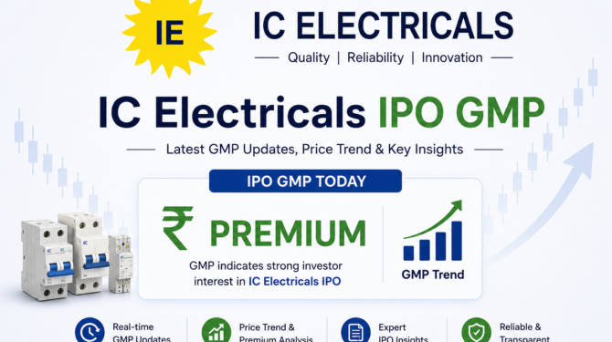 IC Electricals IPO GMP Today and Grey Market Premium Live Updates 2026